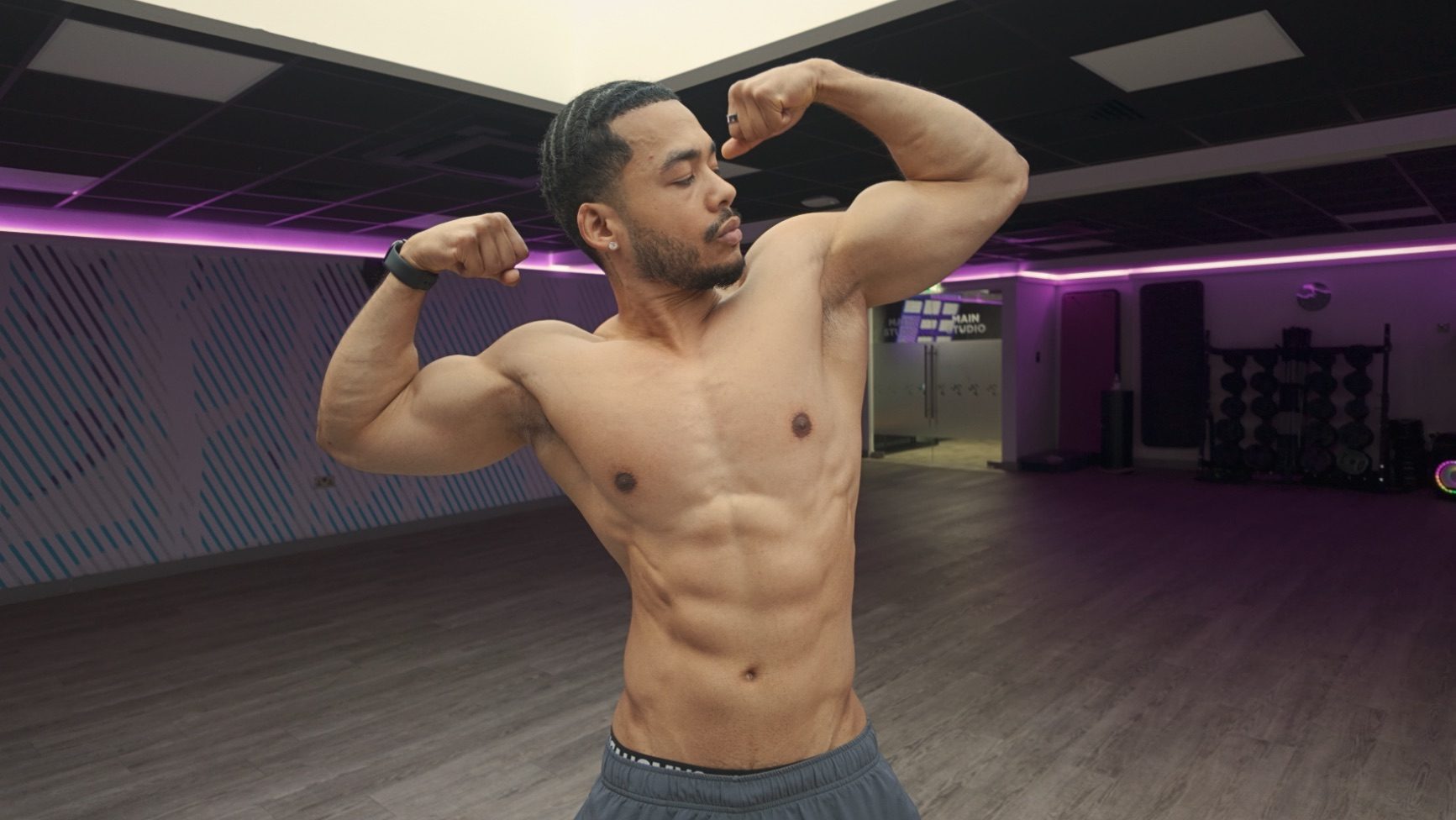 Nathan Lawrence training